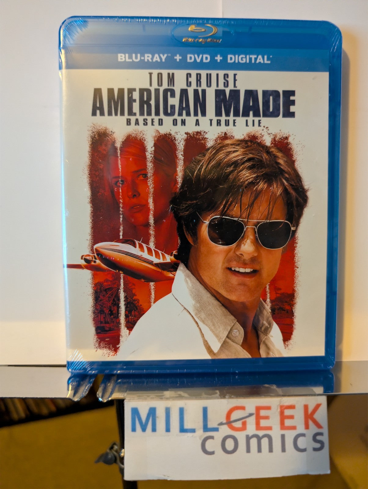 American Made, Tom Cruise (Blu-Ray) Brand New SEALED -JD
