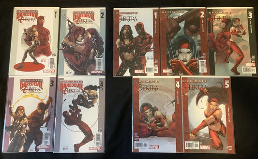 Ultimate Elektra Bundle: Daredevil & Elektra #1-4, Ultimate Elektra #1-5, Marvel