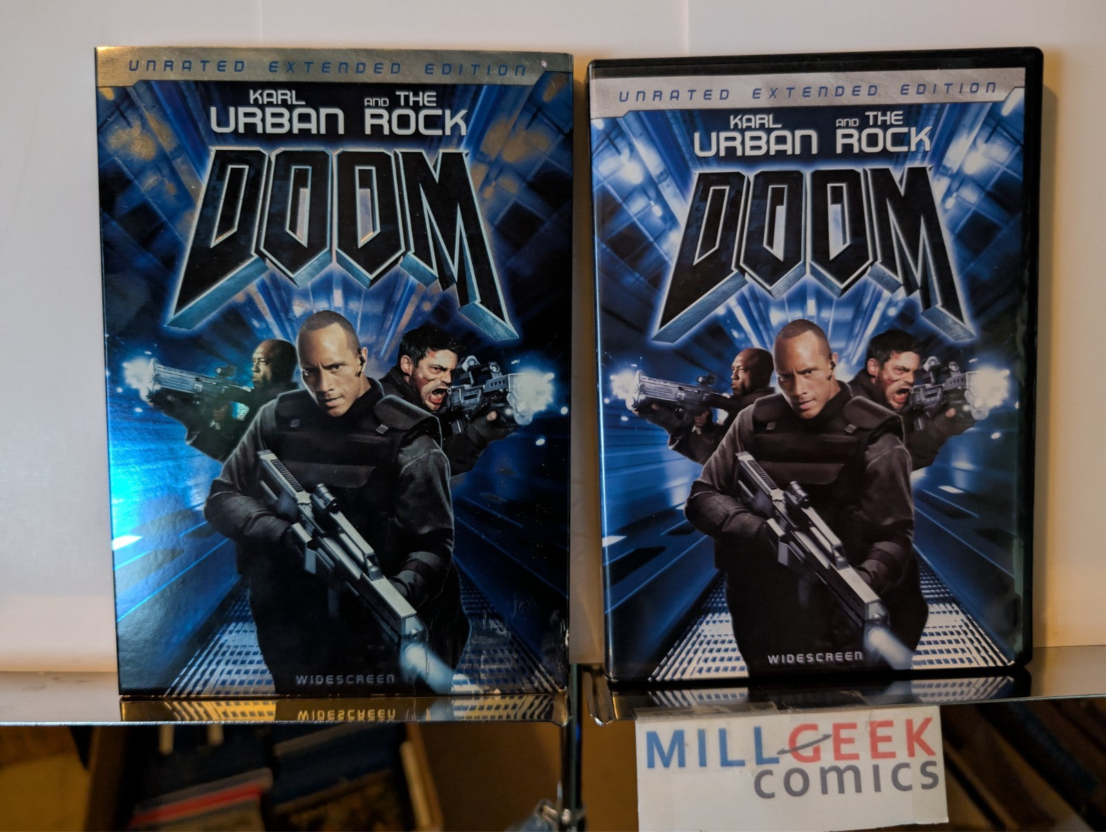 AVP / Transformers / Doom / Johnny Mnemonic, 4 Blockbuster Movie Set (DVD) -JD