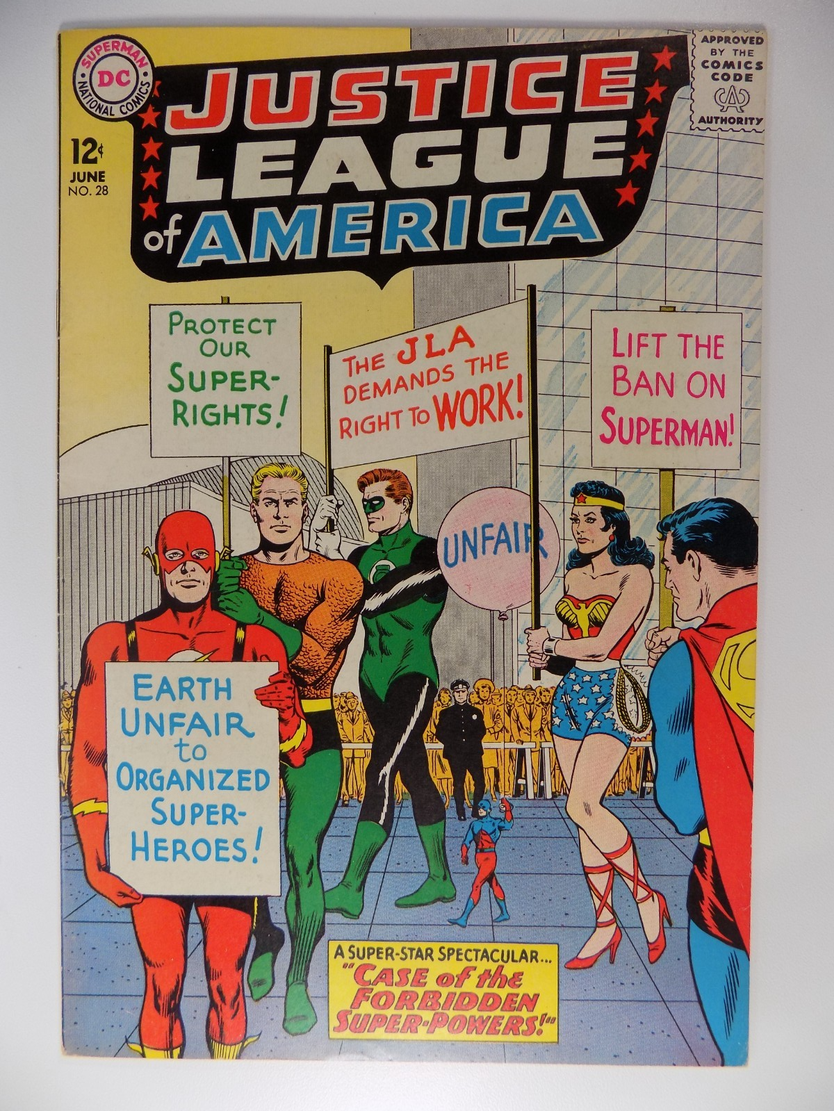 Justice League of America #28 DC Comic June 1964 Very Fine