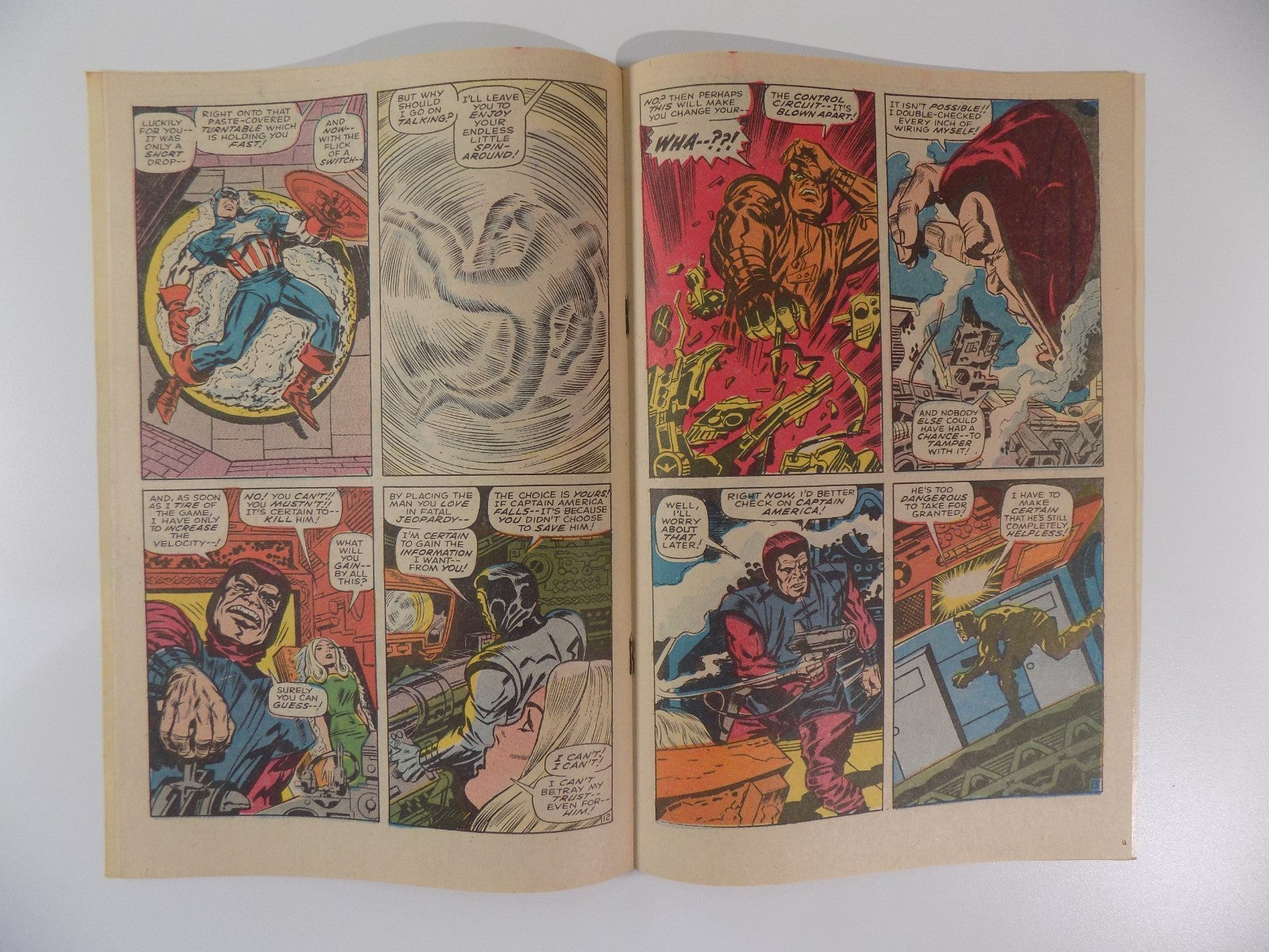 Captain America #108 Marvel Comic December 1968 Fine