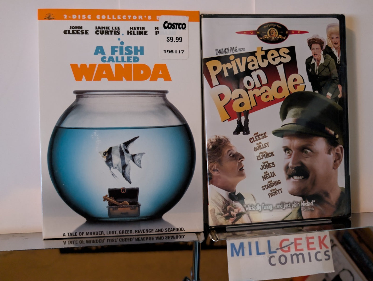 A Fish Called Wanda / Privates on Parade, 2 Movie Set John Cleese (DVD) -JD