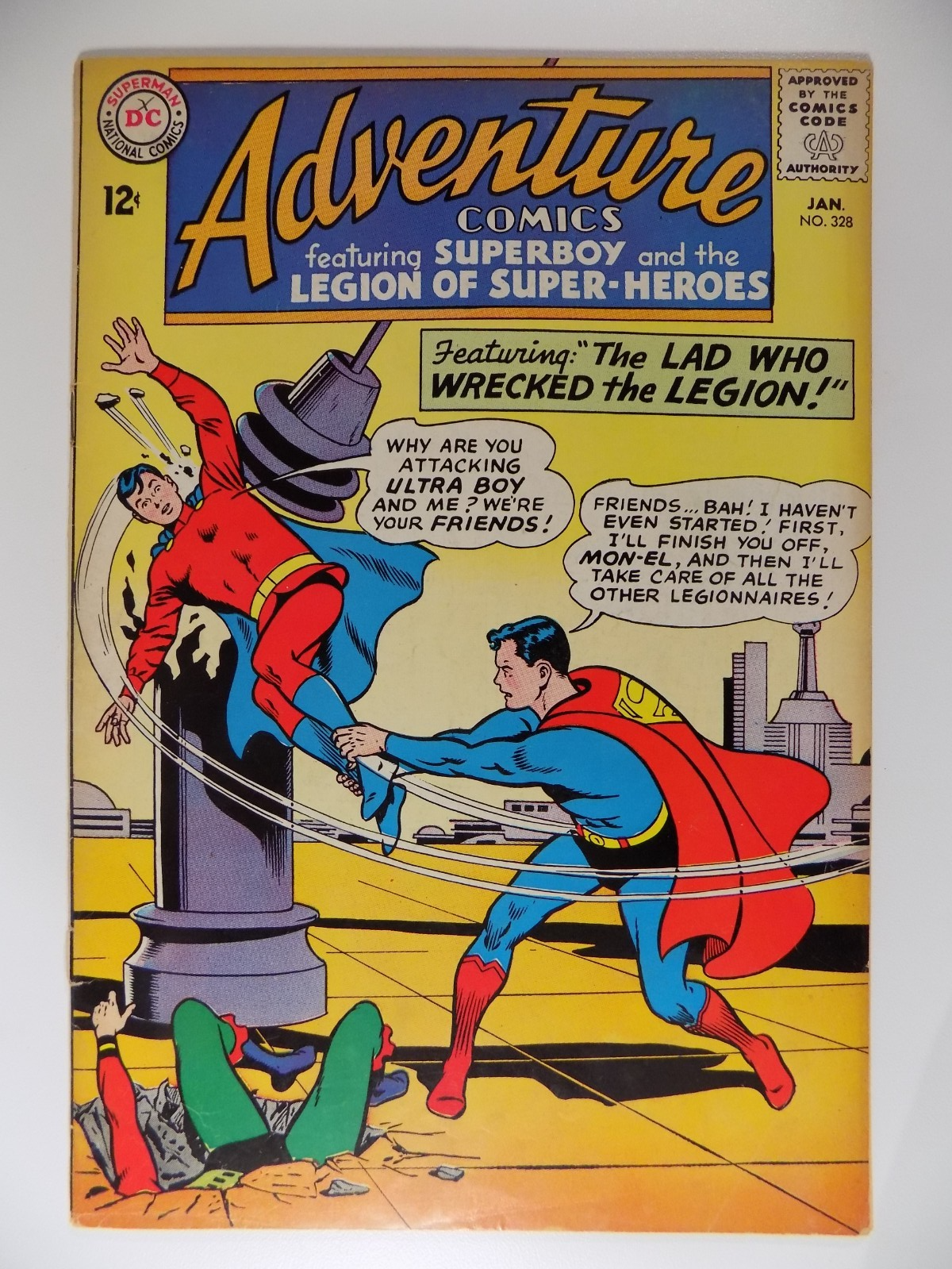 Adventure Comics #328 DC Comic Fine January 1965