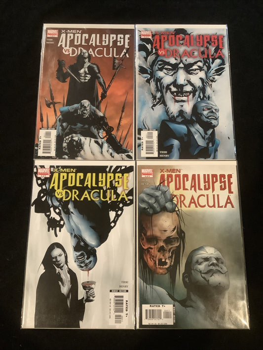 X-Men Apocalypse vs Dracula Complete Comic Series, Marvel, Jae Lee, Frank Tieri