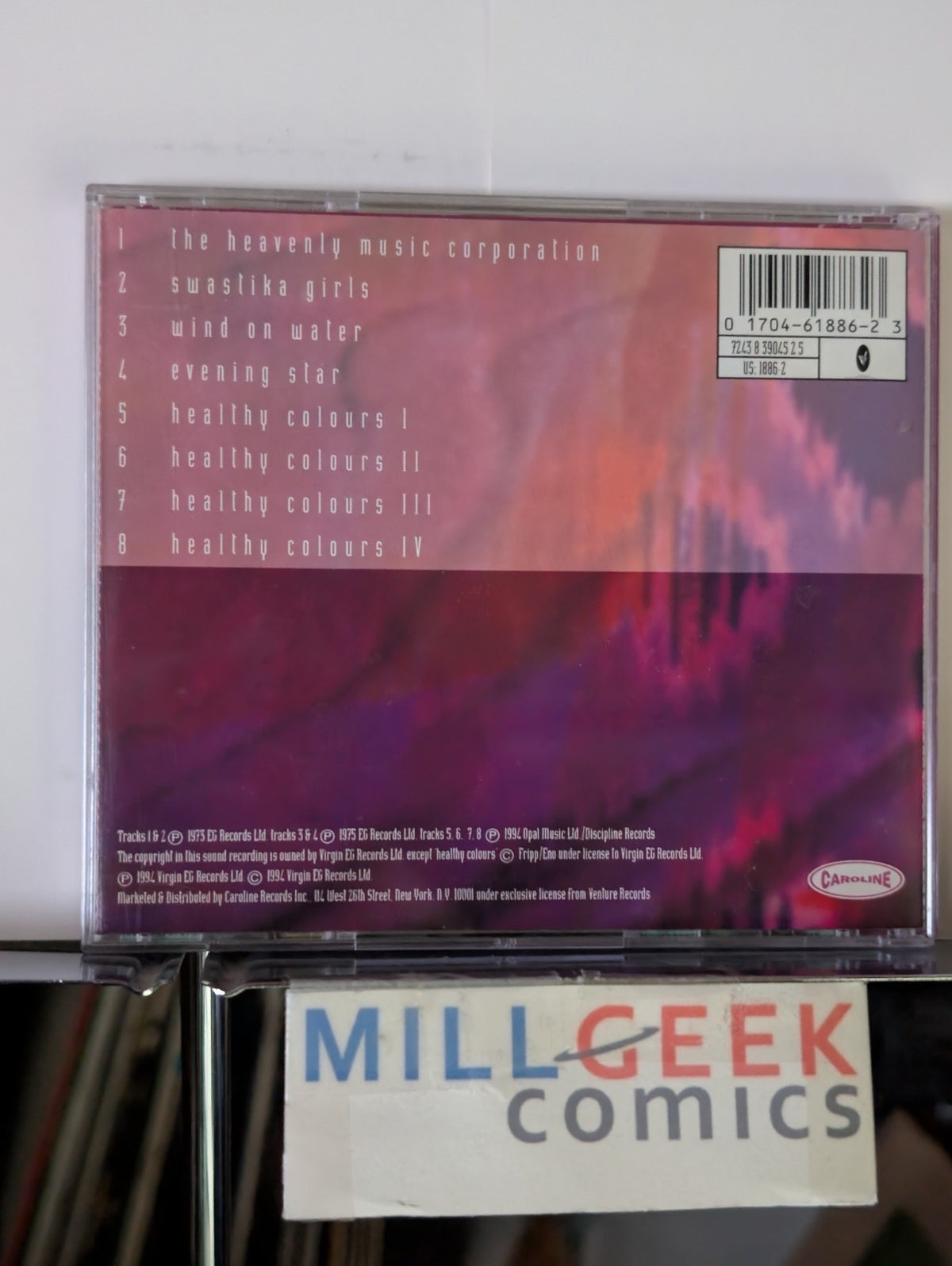 The Essential Fripp and Eno - Robert Fripp & Brian Eno (CD 1994) Like New -JD
