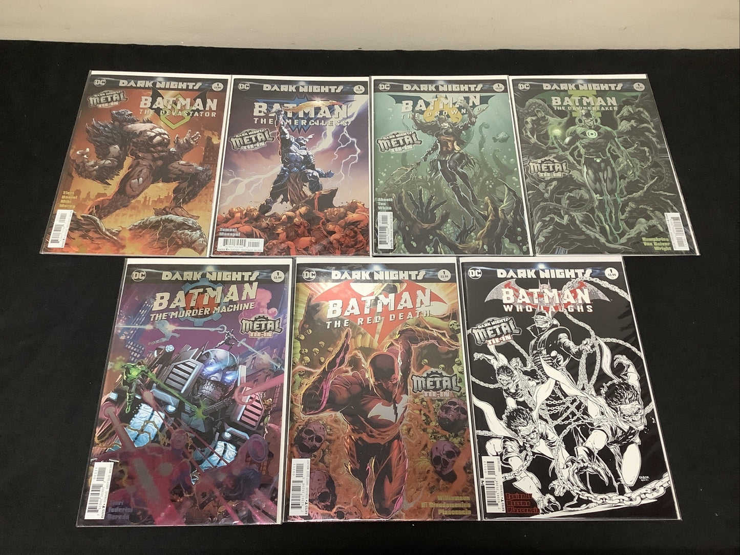 Dark Nights Metal Bundle 1-6, Prelude One-shots, Dark Batman One-shots, See Pics