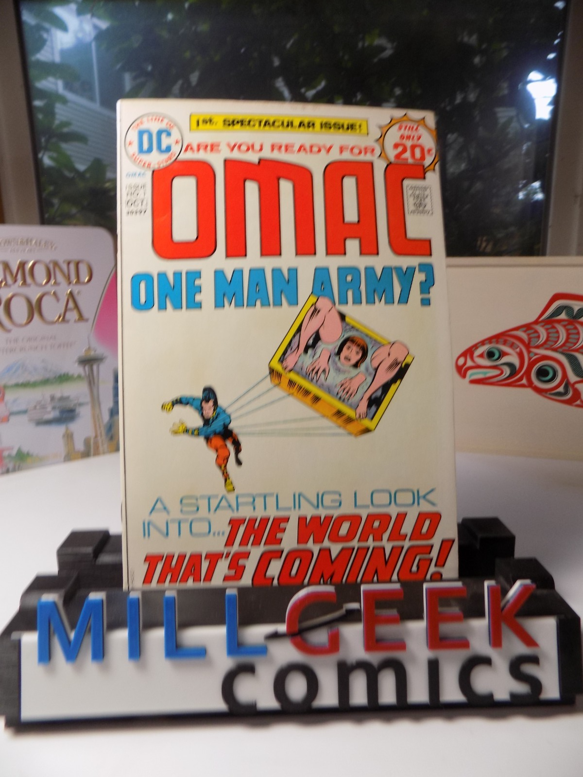 OMAC #1 DC Comic October 1974 Very Fine-