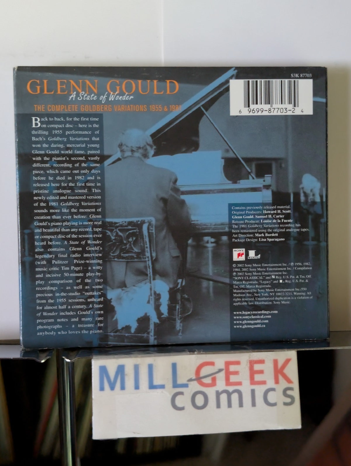 Glenn Gould - A State of Wonder, The Complete Goldberg Variations 1955 1981 -JD