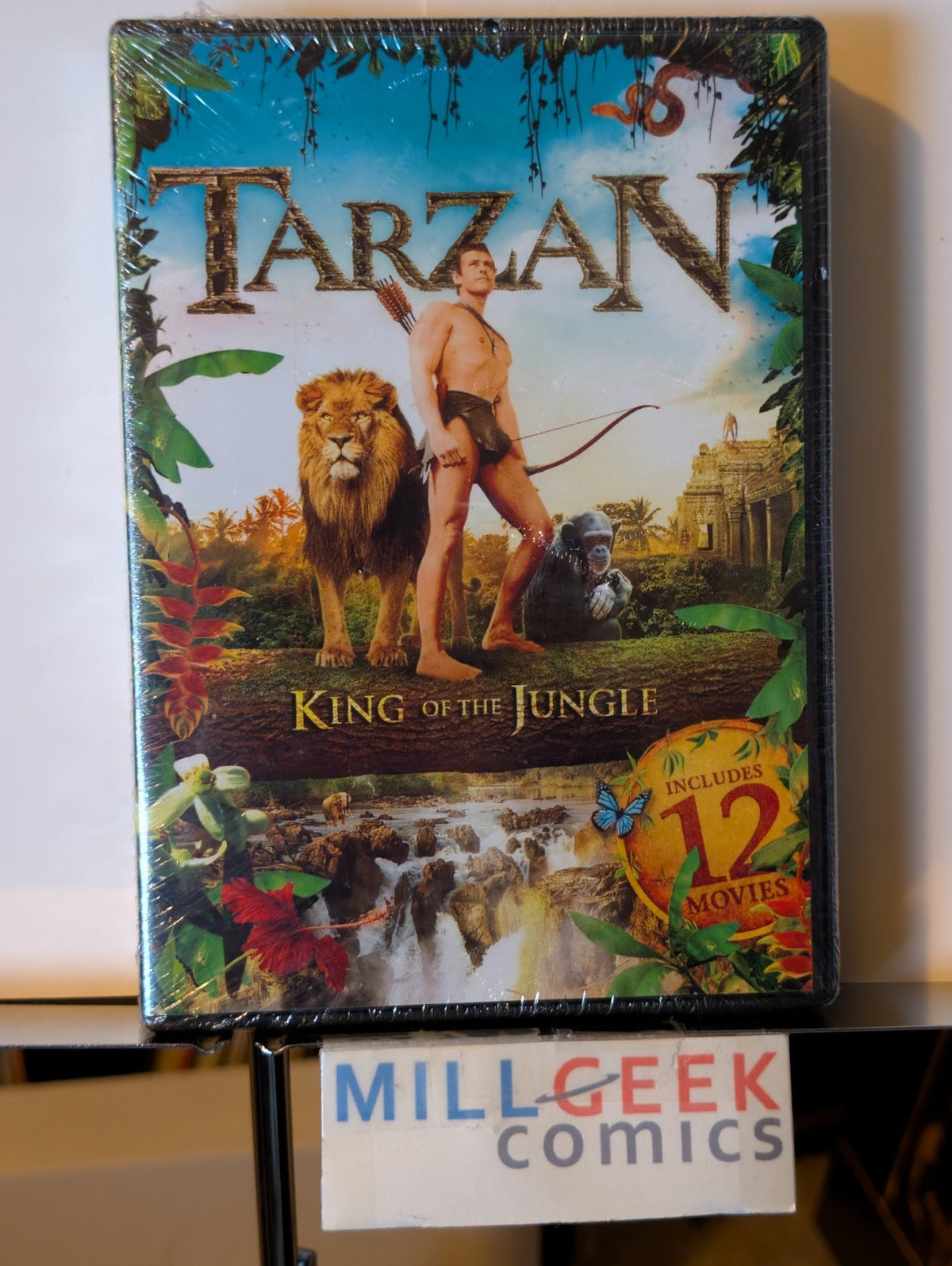 Tarzan King of the Jungle, 12 Movies on 2 Discs (DVD 2016) -JD