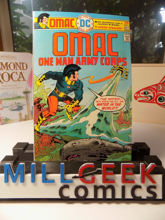 OMAC #7 DC Comic October 1975 Very Fine+