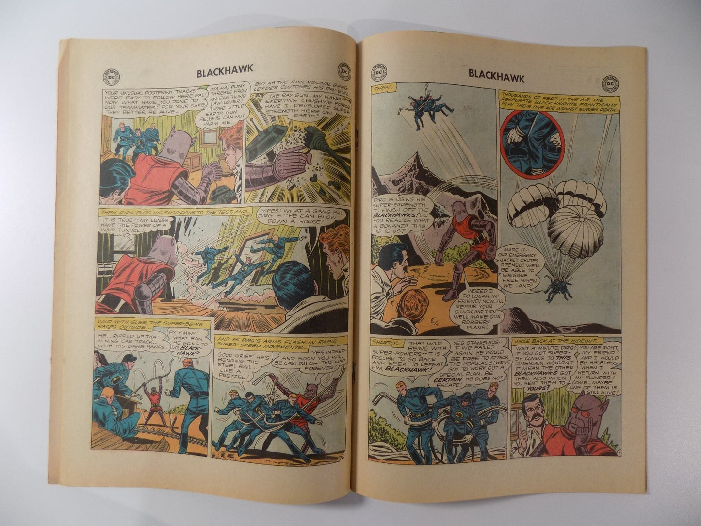 Blackhawk #185 DC Comic June 1963 Very Fine