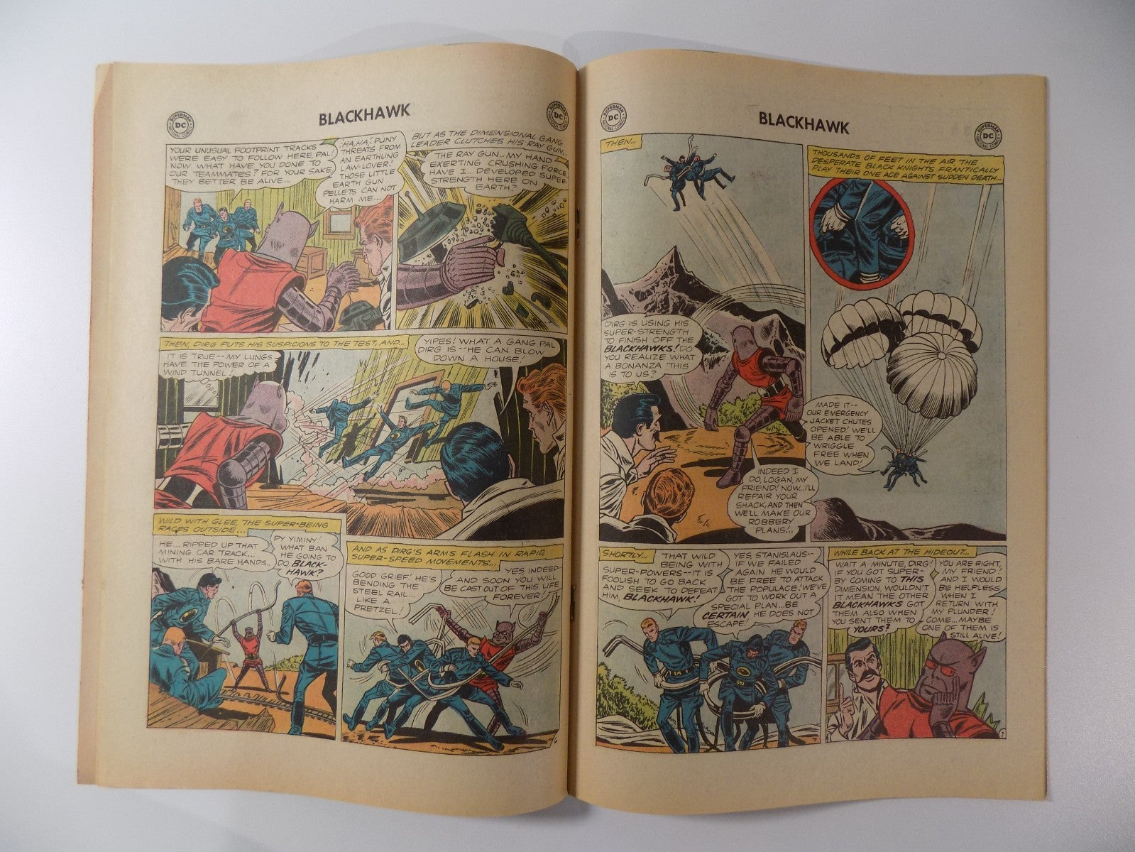 Blackhawk #185 DC Comic June 1963 Very Fine