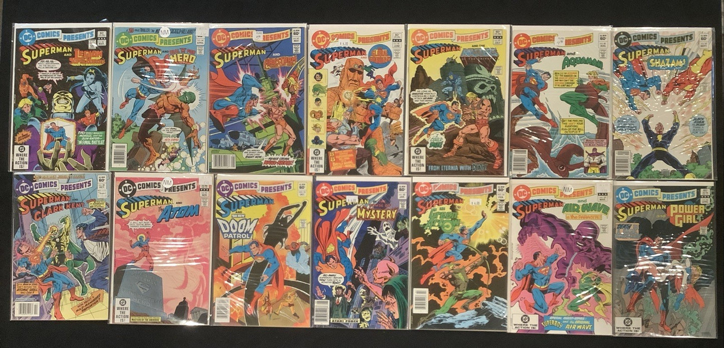 DC Comics Presents #1-97 + Annuals #1-4 Complete Comic Set, Teen Titans, He-Man
