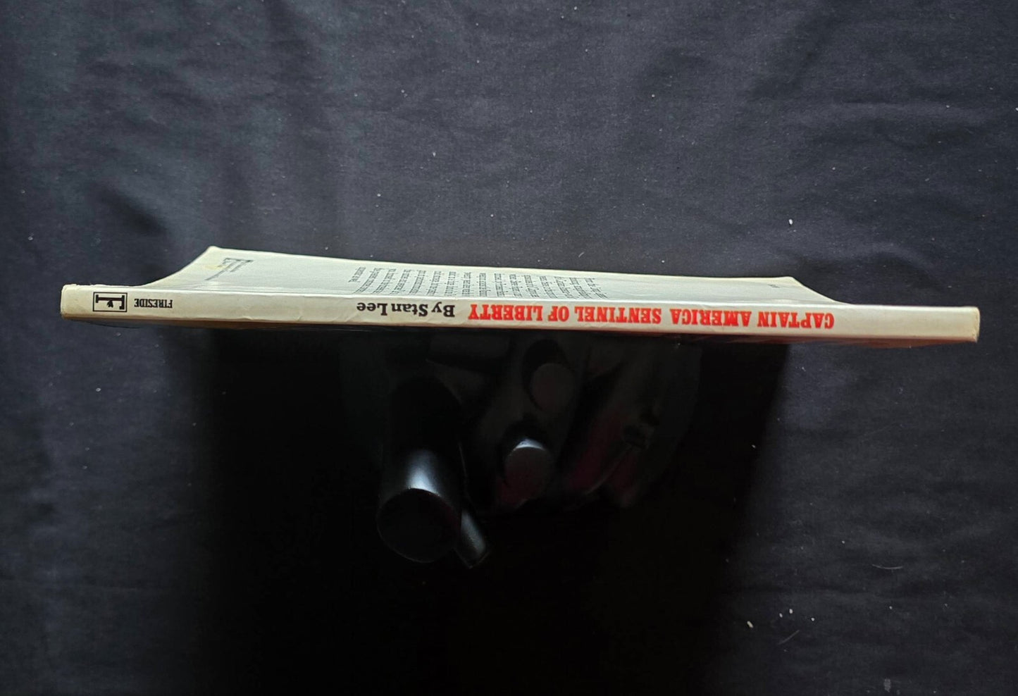 Captain America Sentinel Of Liberty By Stan Lee (1st Ed PB Fireside 1979)