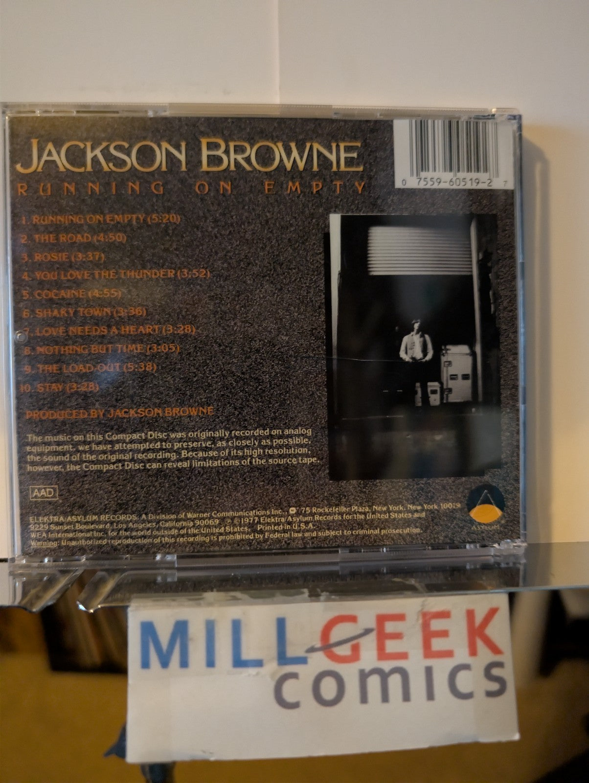 Classic Rock 3 CD Lot (Jackson Browne, Meat Loaf, Grateful Dead) -JD