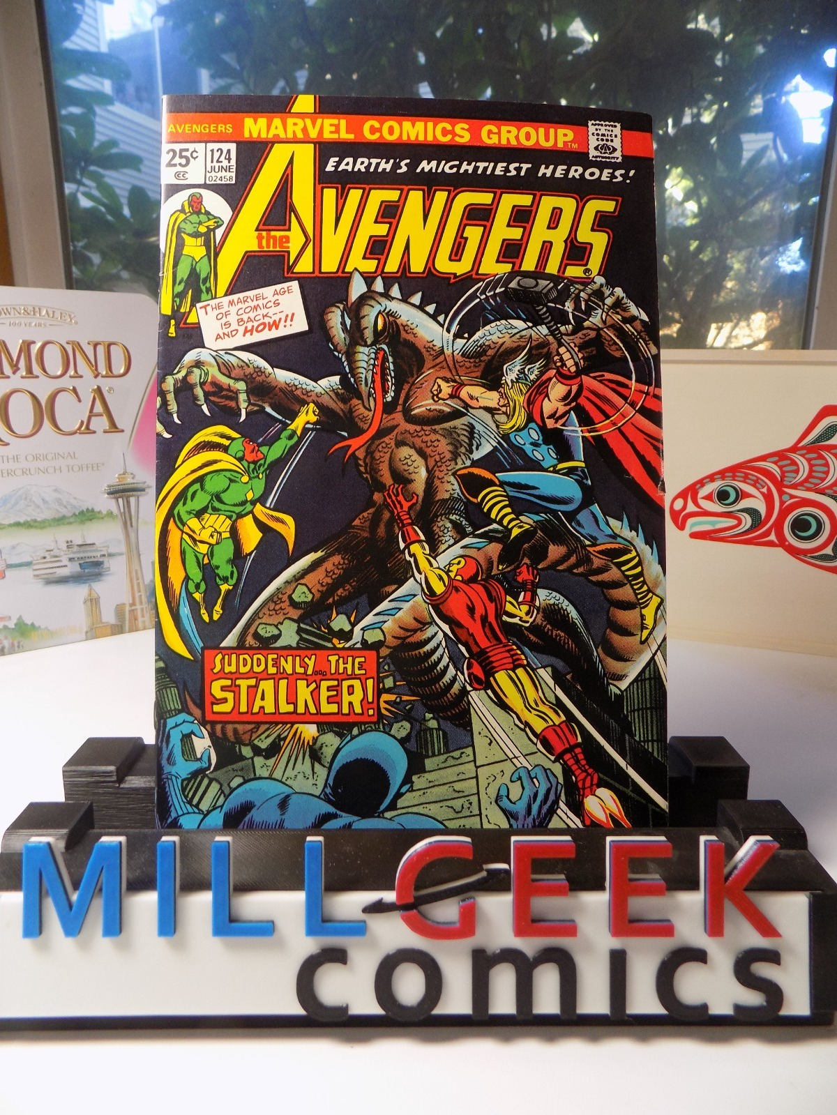 Avengers #124 Marvel Comic June 1974 Very Fine+