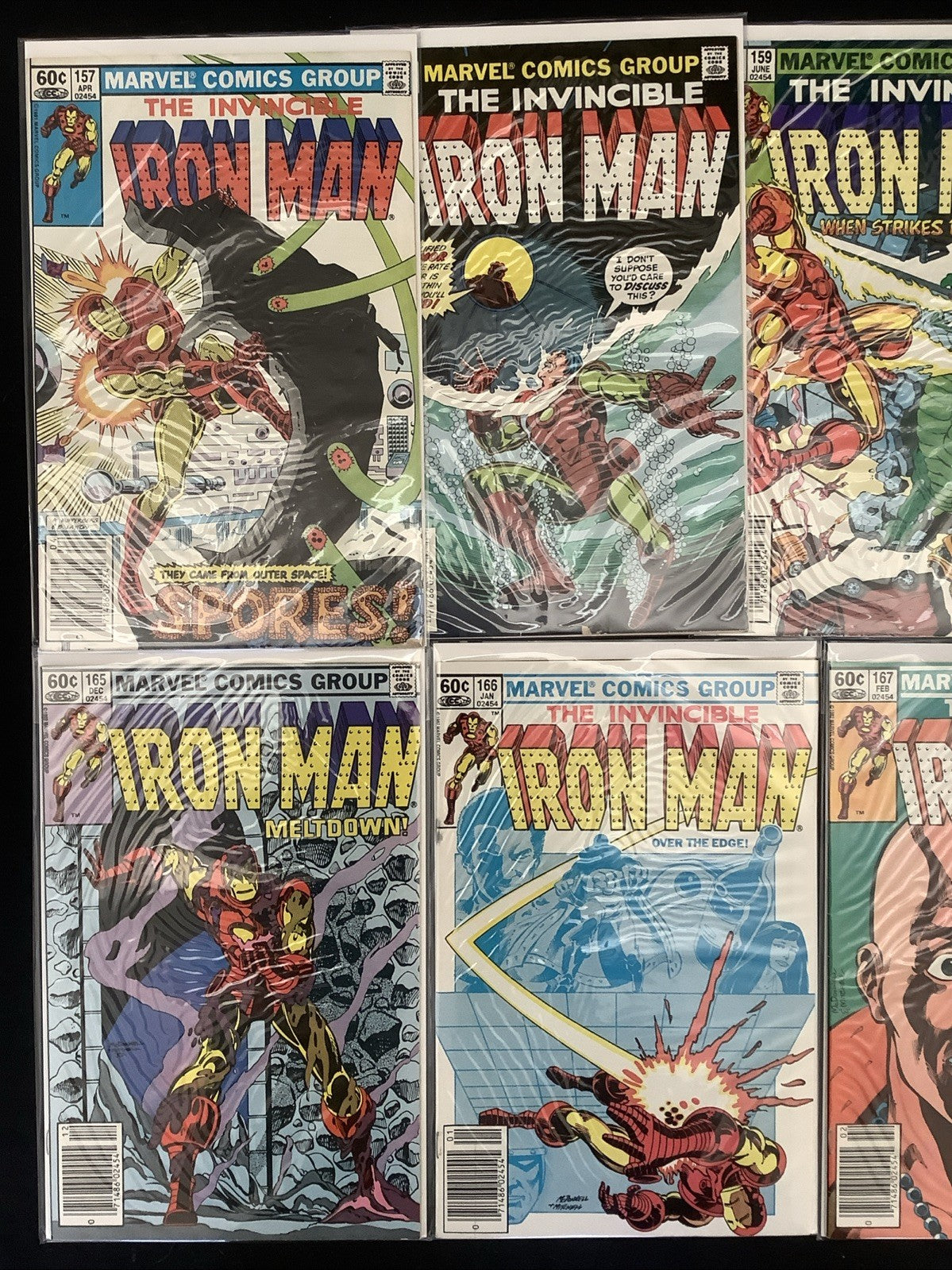 Iron Man #157-186 Comic Lot, Marvel, 1st App Rhodey As Iron Man, Obadiah Stane