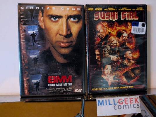 8mm / Sushi Girl, 2 Movie Set (DVD) -JD