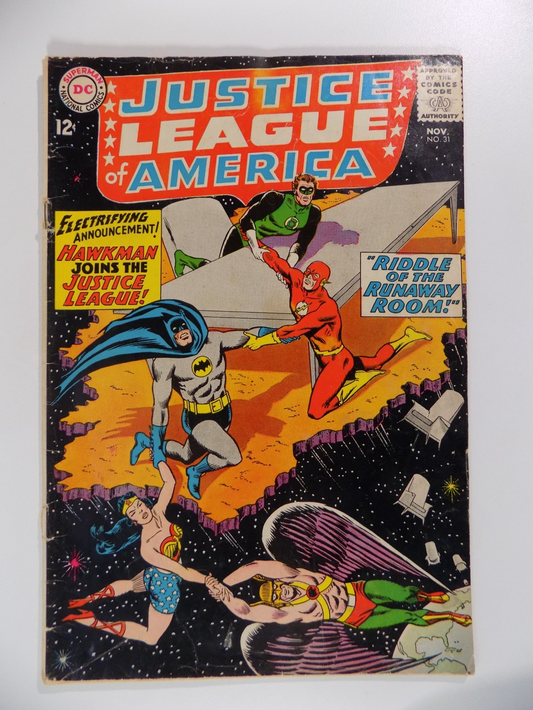 Justice League of America #31 DC Comic November 1964 Fine