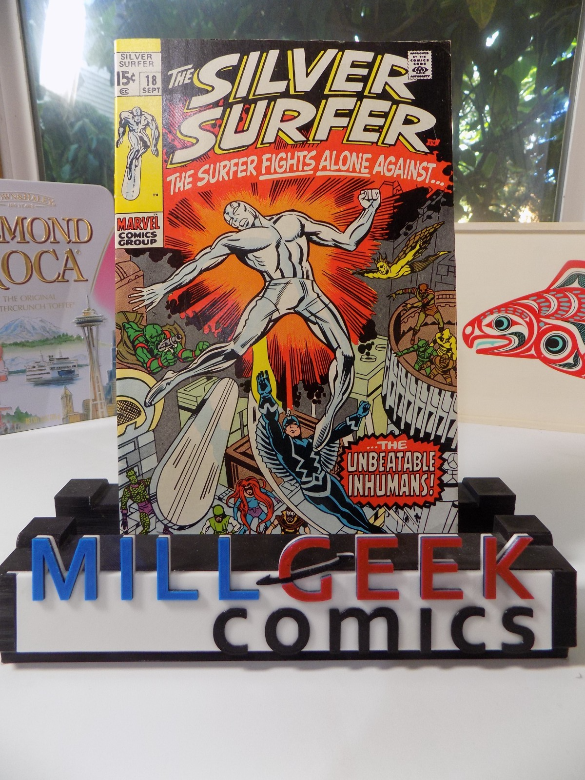 Silver Surfer #18 Marvel Comic September 1970 Fine/Very Fine