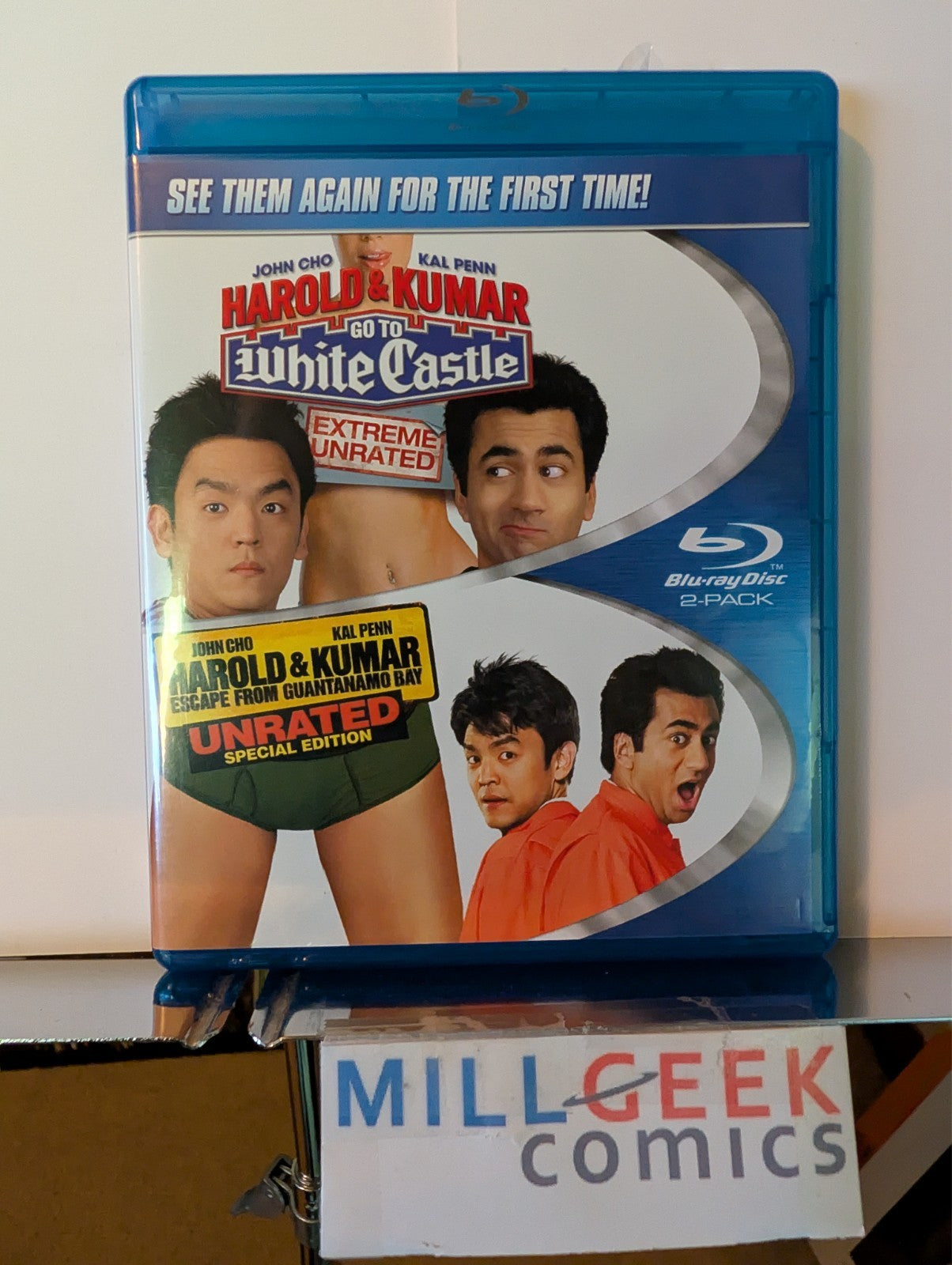 Harold & Kumar Go To White Castle 3 Movie Collection, (Blu-ray) -JD