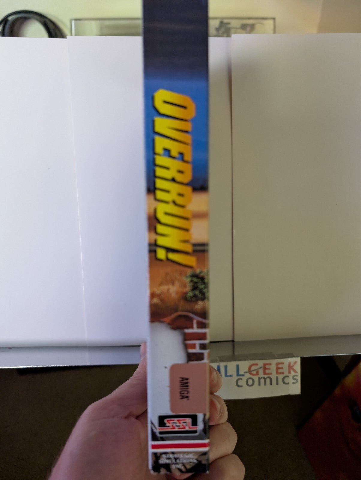 Overrun! (Amiga 3.5") Big Box All Manuals NO DISKS -JD