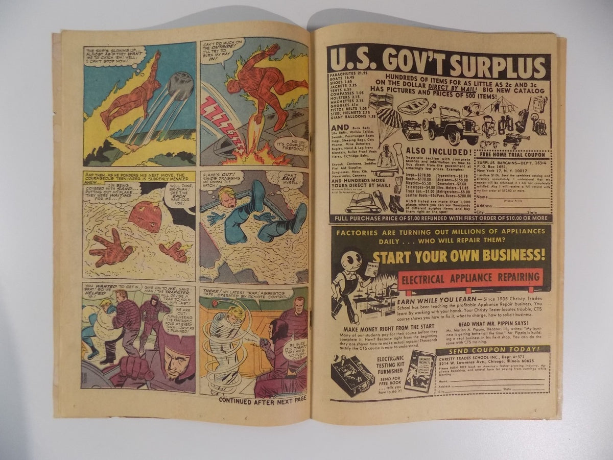 Fantastic Four #38 Marvel Comic May 1965 Very Good+
