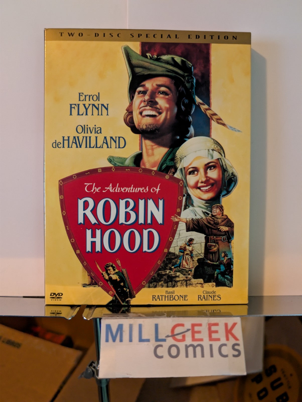 Arsenic and Old Lace / Around the World in 80 Days / Robin Hood (DVD) -JD