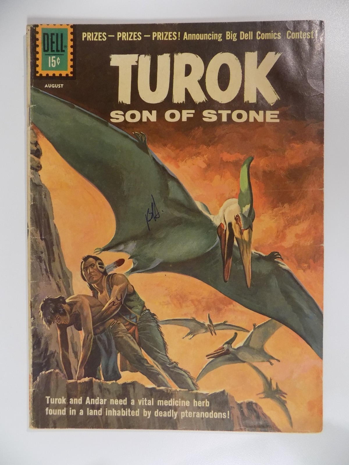Turok Son of Stone #24 Dell Comic August 1961 Fine-