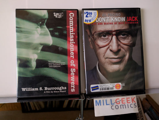 Commissioner of Sewers / You Don't Know Jack, 2 Movie Set (DVD) Like New -JD