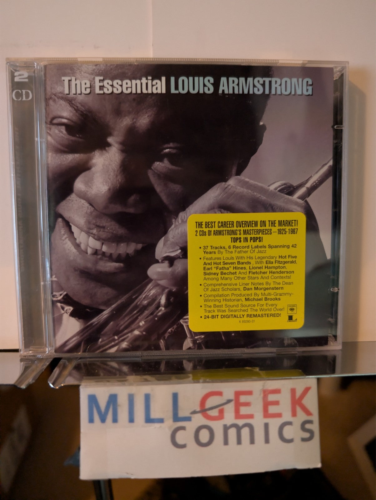 Classic Jazz Music, 4 CD Lot (Armstrong, Holiday, King Cole, Misc) -JD