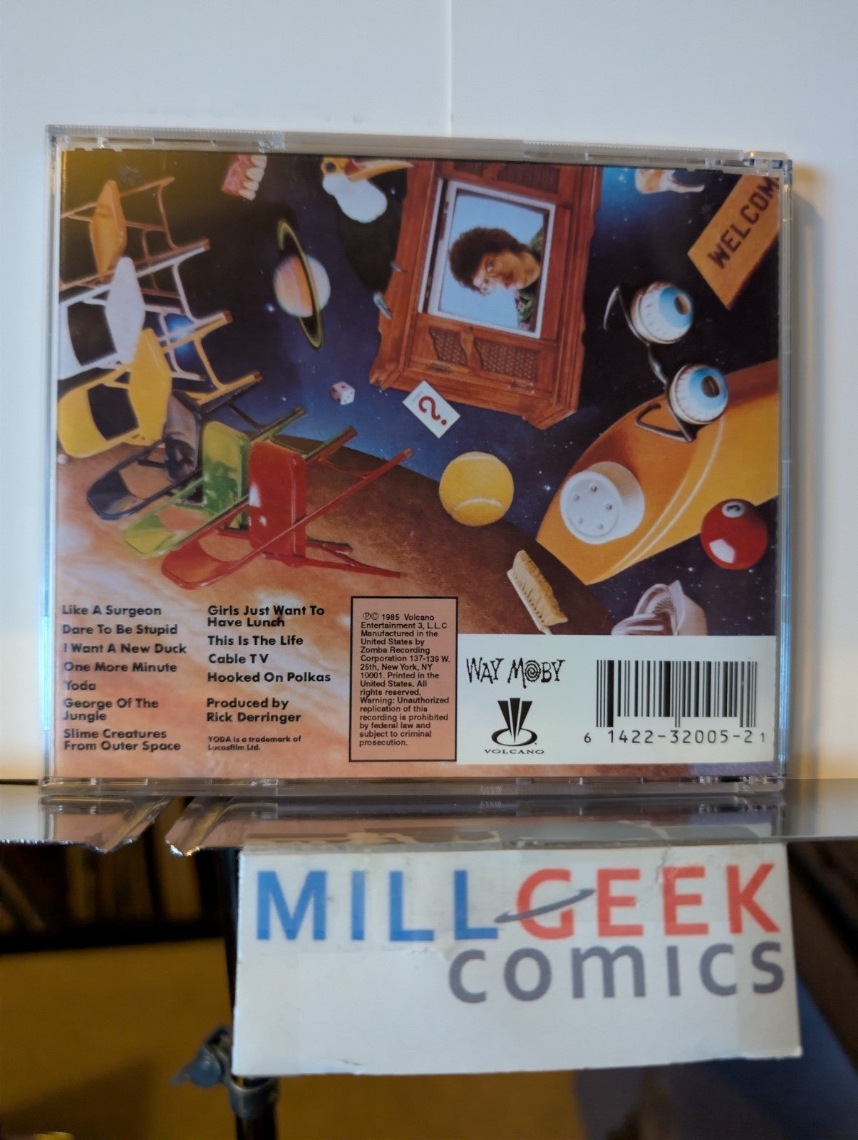 Comedy Albums 4 CD Lot (George Carlin, Ogden Edsl, Monty Python, Weird Al) -JD