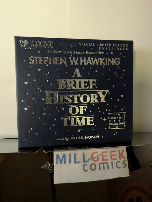 Stephen Hawking "A Brief History of Time", Michael Jackson, Limited Ed 5 CDs -JD