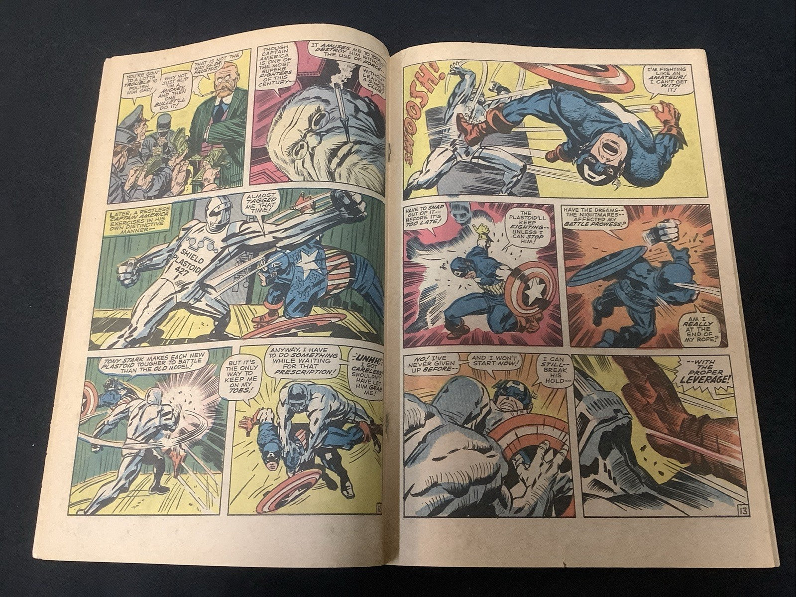 Captain America #107 (Marvel Comics November 1968) VG+ (4.5) Jack Kirby/Stan Lee