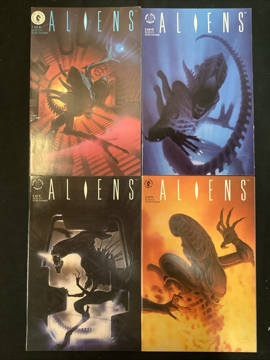 Aliens Comic Bundle: Aliens (Vol.2) #1-4 + Aliens Earth War #1-4, Dark Horse