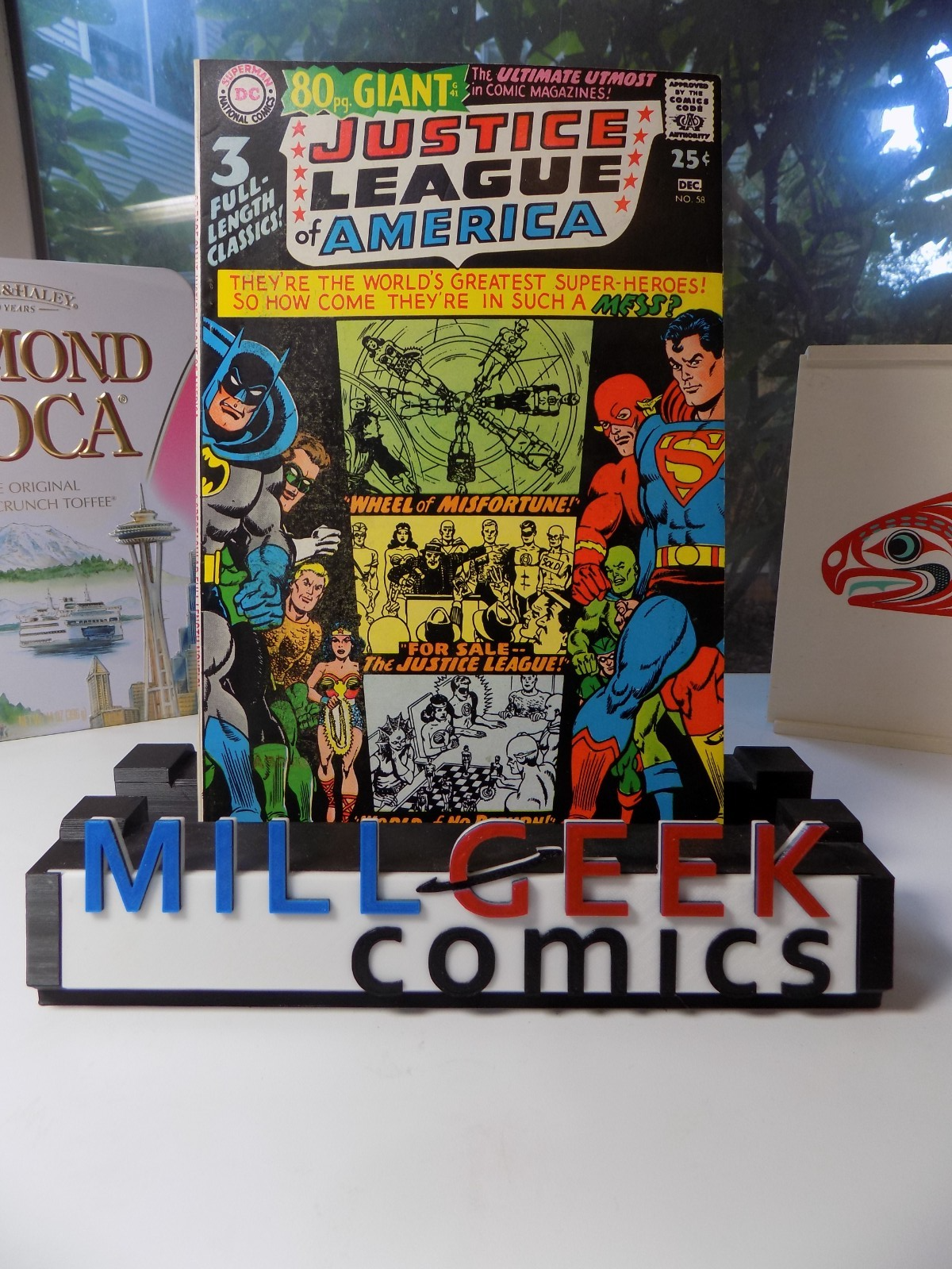 Justice League of America #58 DC Comic December 1967 Very Fine-