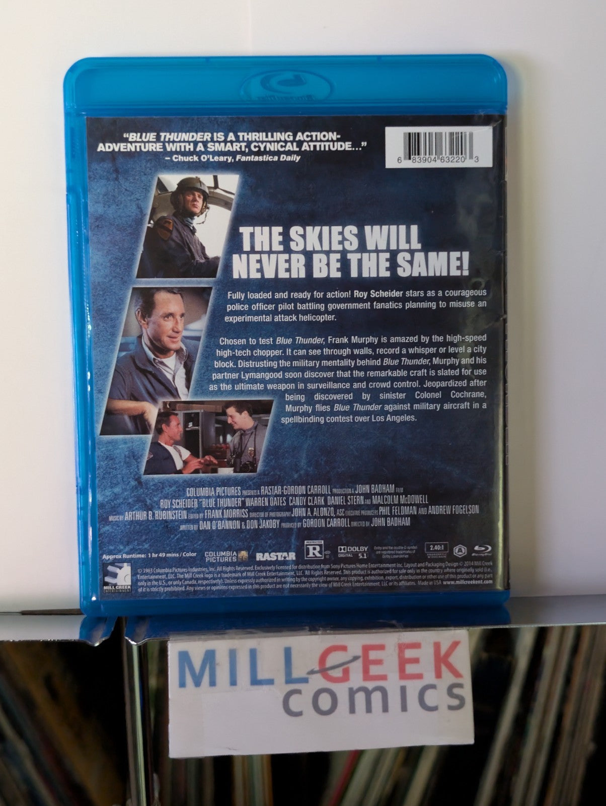 Blue Thunder, Roy Scheider (Blu Ray) -JD
