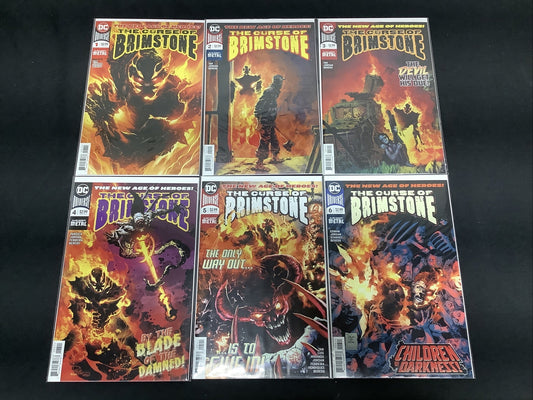 The Curse Of Brimstone #1-6 Comic Lot, DC Comics, New Age Of Heroes, Philip Tan