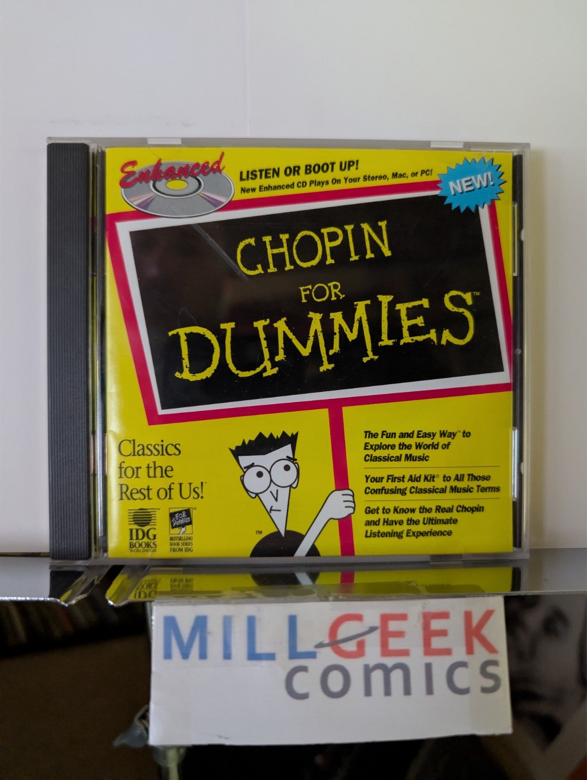 Classical Music 2 CD Lot (Baroque Duet Wynton Marsalis, Chopin For Dummies) -JD