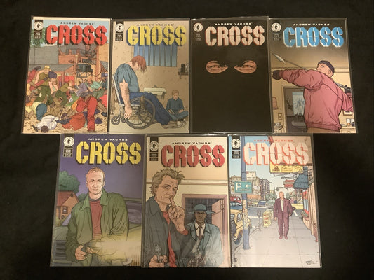 Cross #0-6 Complete Comic Series, Dark Horse Comics, Andrew Vachss