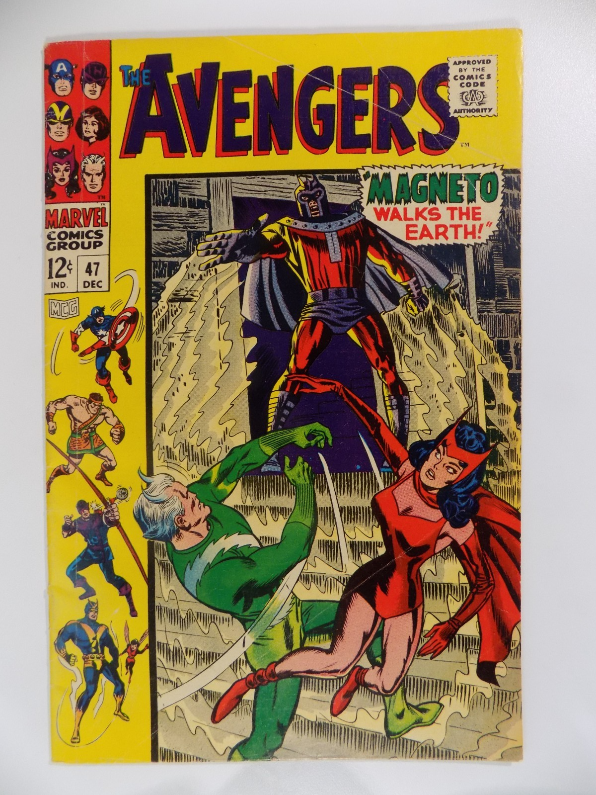 Avengers #47 Marvel Comic December 1967 Fine-