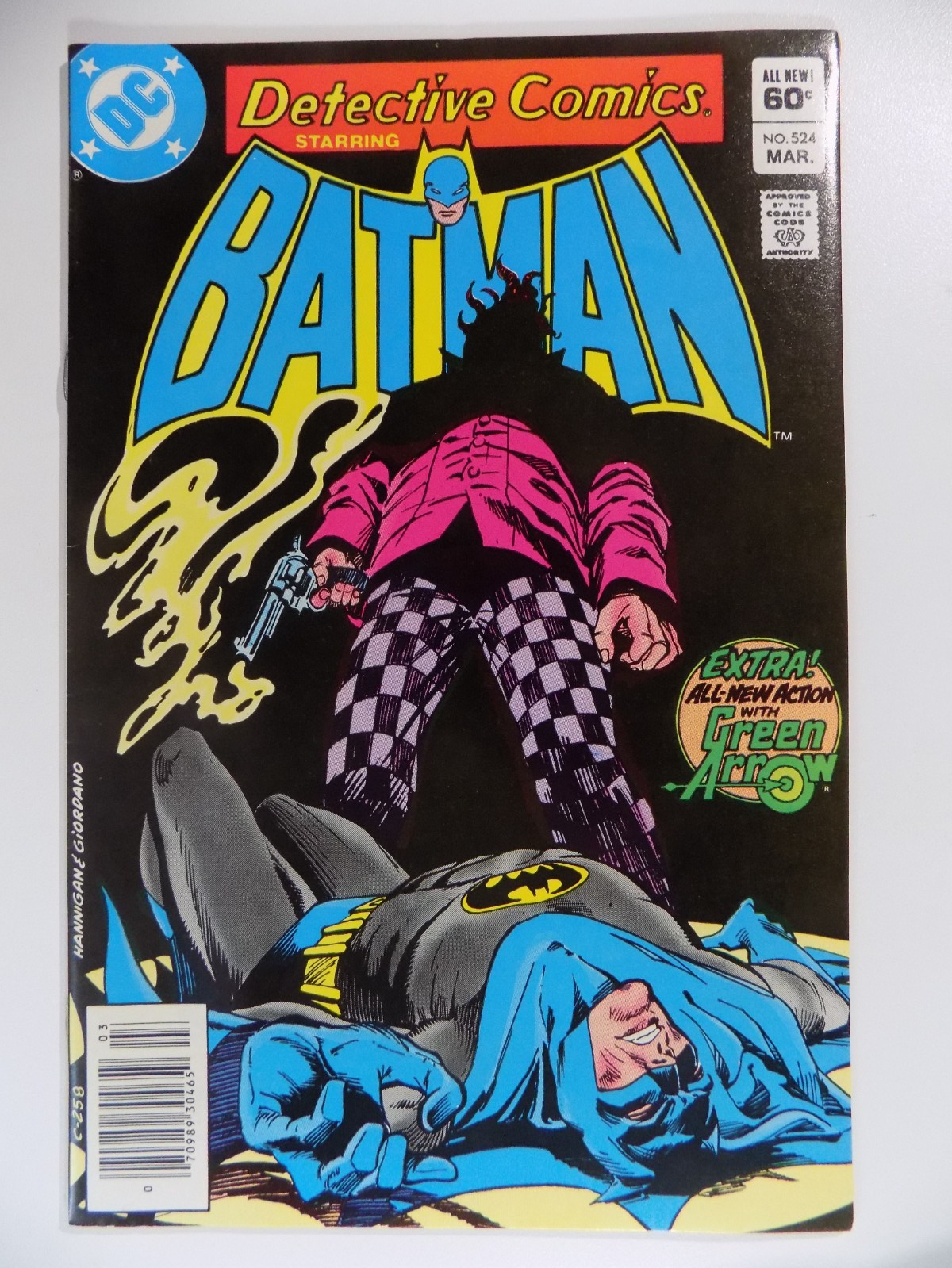 Detective #524 DC Comic 1st Full Killer Croc March 1983 Very Fine/Near Mint