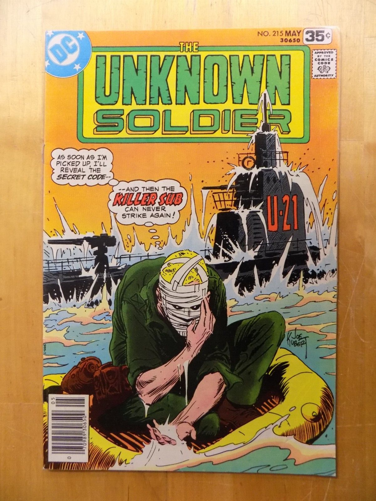 Unknown Soldier #212-221 DC Comics All Fine+ or Better Joe Kubert