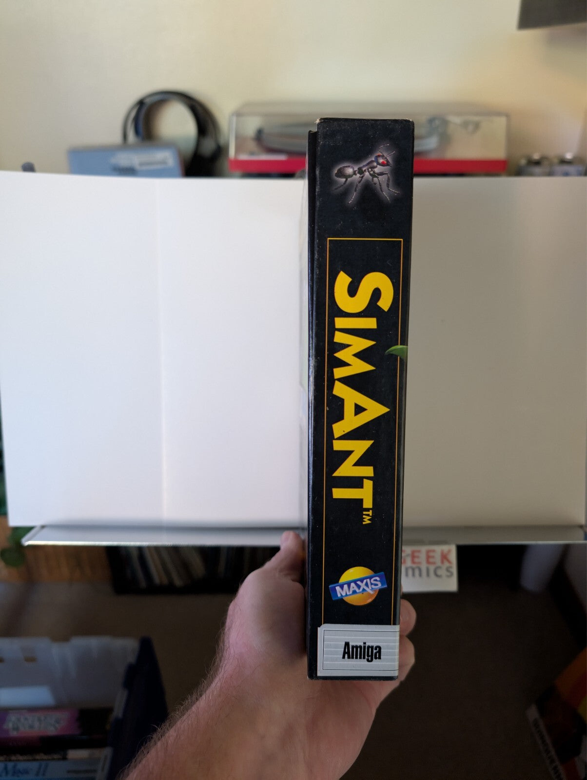 SimAnt (Amiga 3.5") Big Box All Manuals NO DISKS -JD