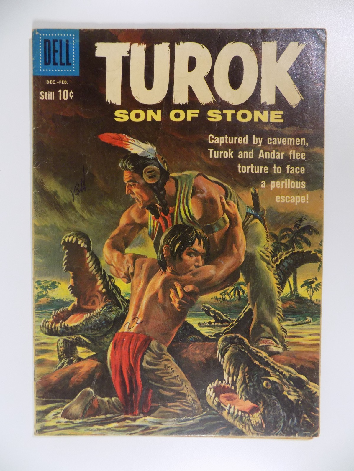 Turok Son of Stone #22 Dell Comic Dec.-Feb. 1961 Fine-