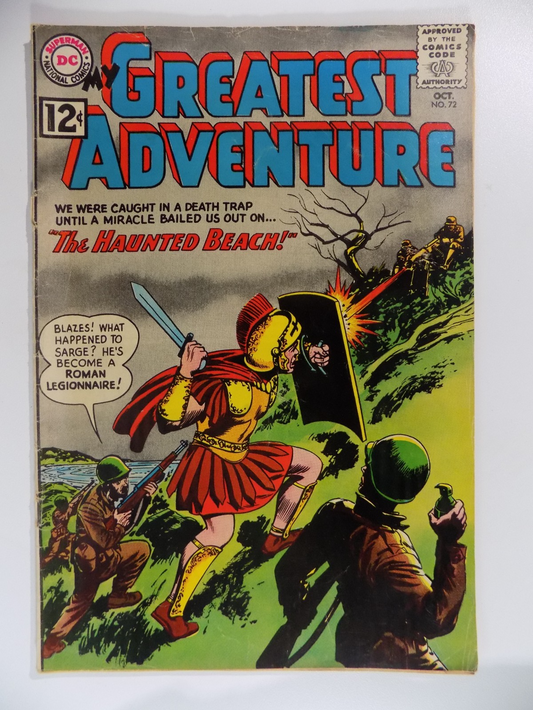 My Greatest Adventure #72 DC Comic October 1962 Fine-