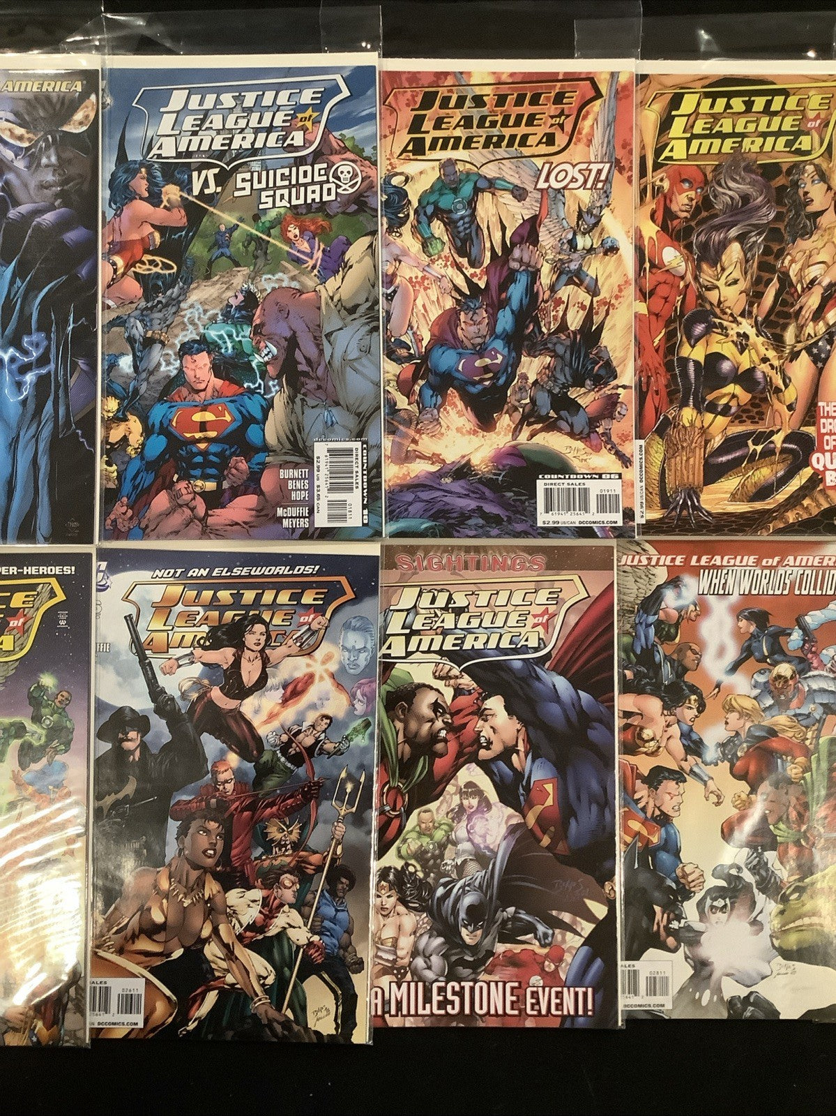 Justice League of America #1-30 + Wedding Special Comic Lot, Meltzer, Benes