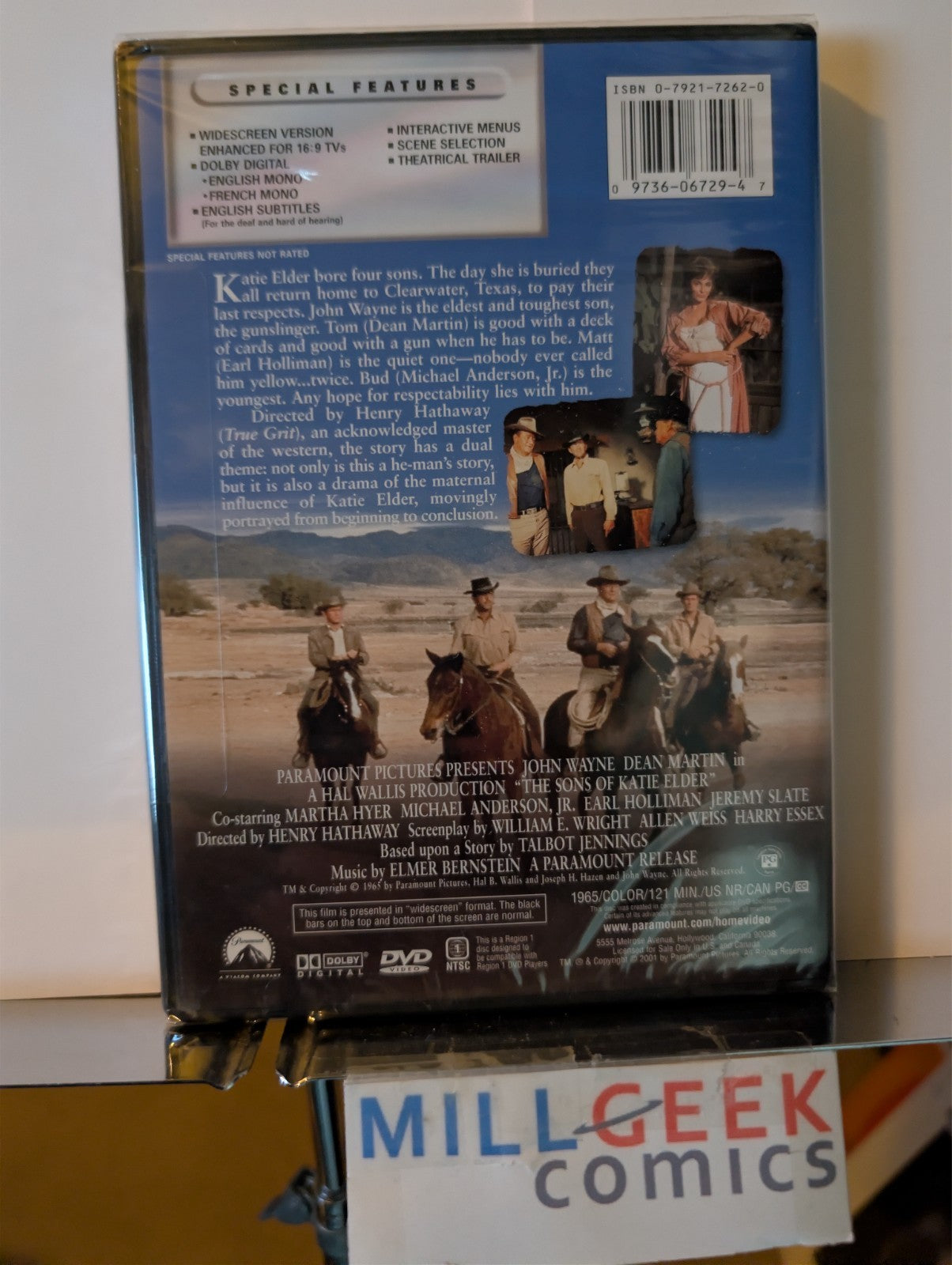 The Sons of Katie Elder / The Comancheros, 2 Movie Set John Wayne (DVD) -JD