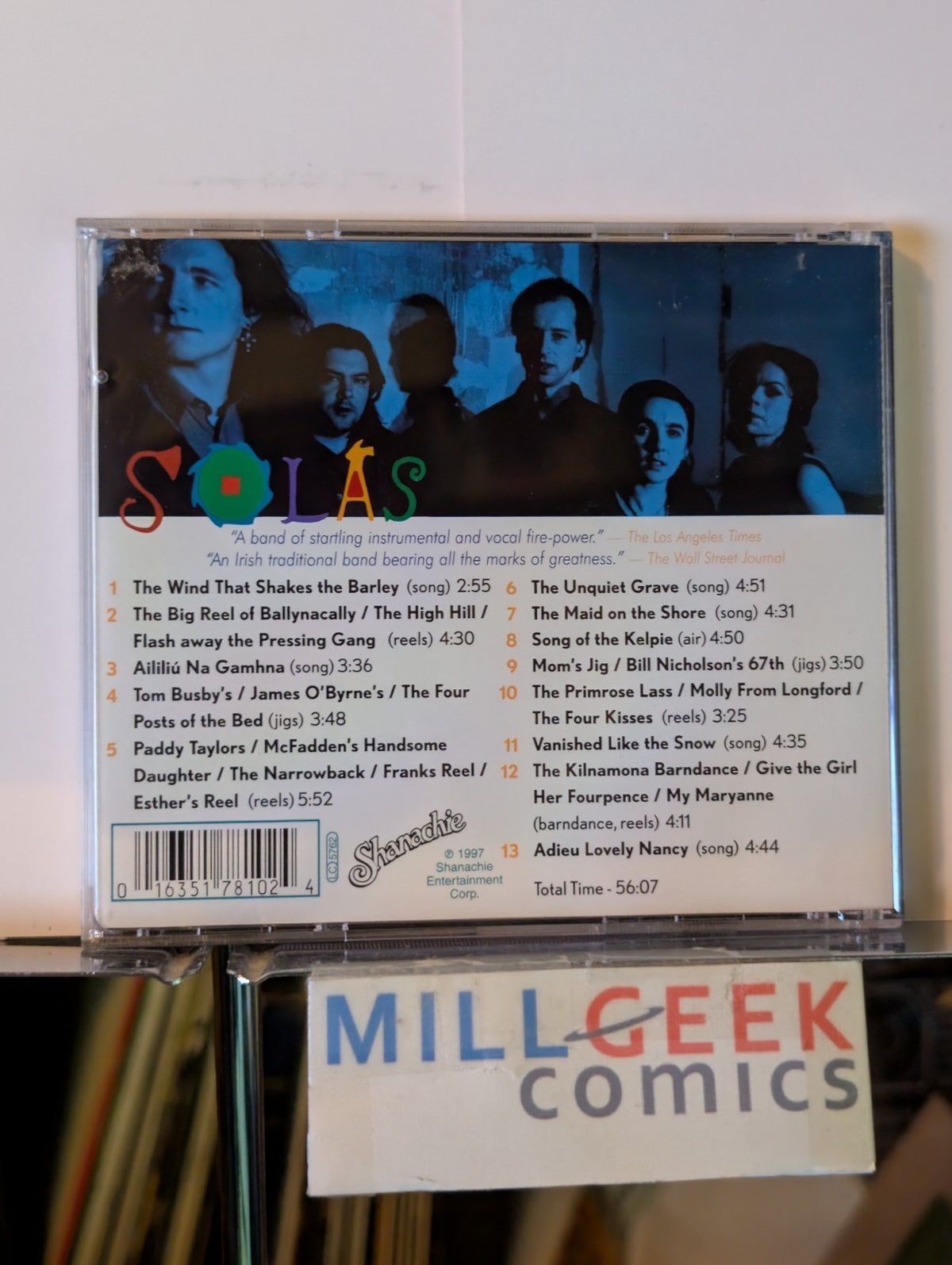 Solas - Sunny Spells and Scattered Showers (CD 1997) Like New -JD