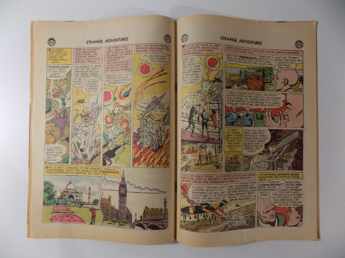 Strange Adventures #154 DC Comic July 1963 Fine+